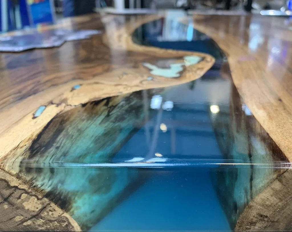 resina epoxica transparente